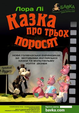 Репертуар театру ляльок „БАВКА” на ТРАВЕНЬ 2022 року